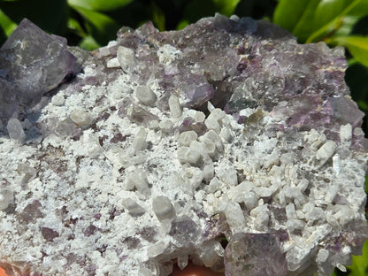 YGX Fluorite on Quartz