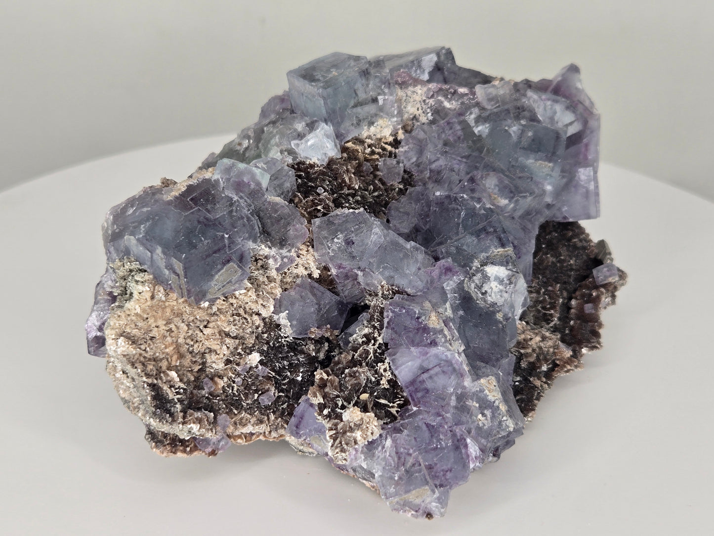 YGX Fluorite w/ Arsenopyrite and Mica