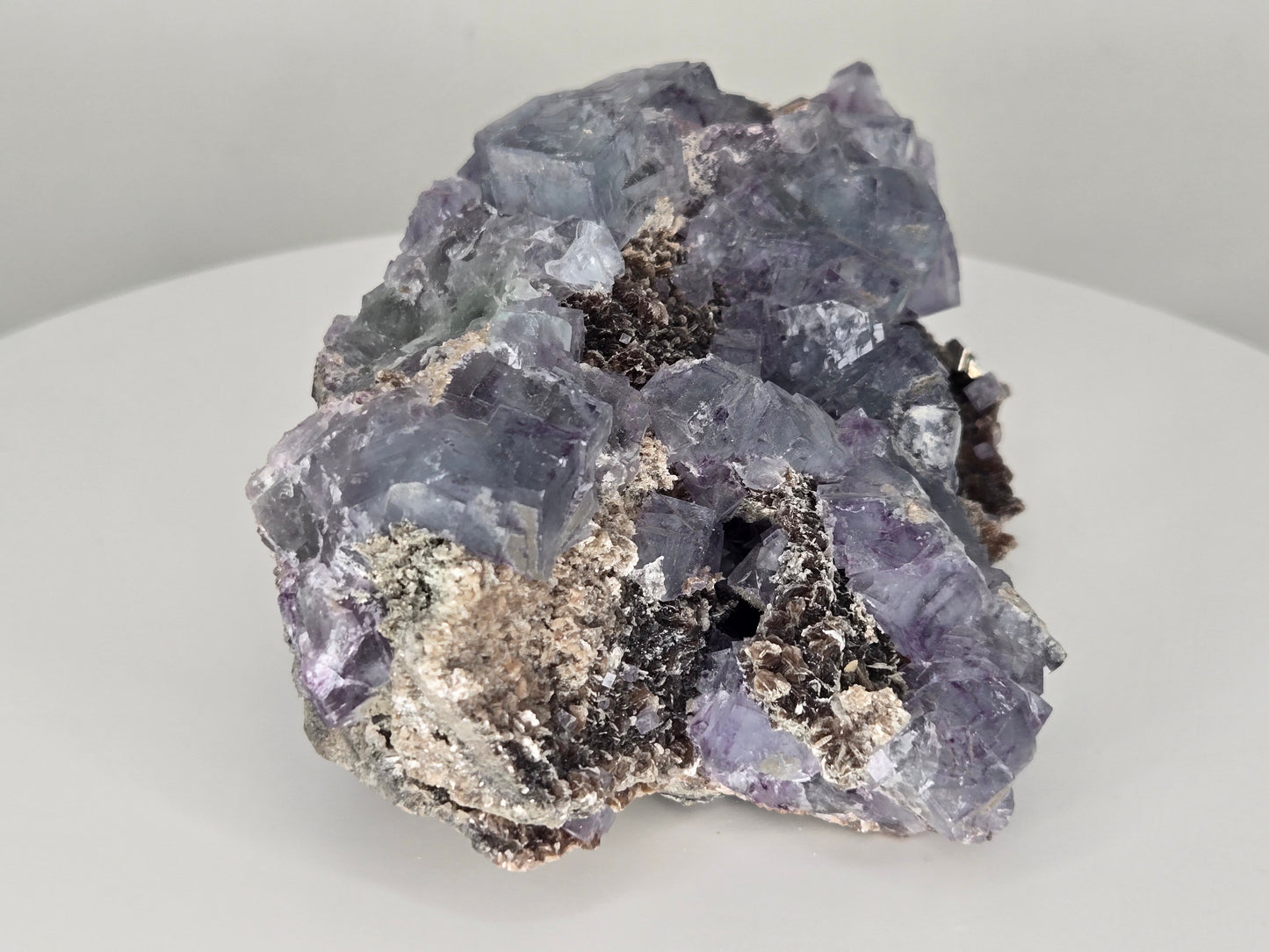 YGX Fluorite w/ Arsenopyrite and Mica