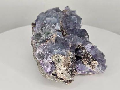 YGX Fluorite w/ Arsenopyrite and Mica