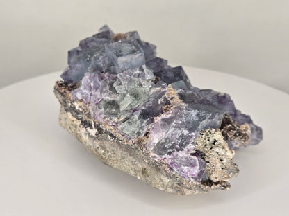 YGX Fluorite w/ Arsenopyrite and Mica