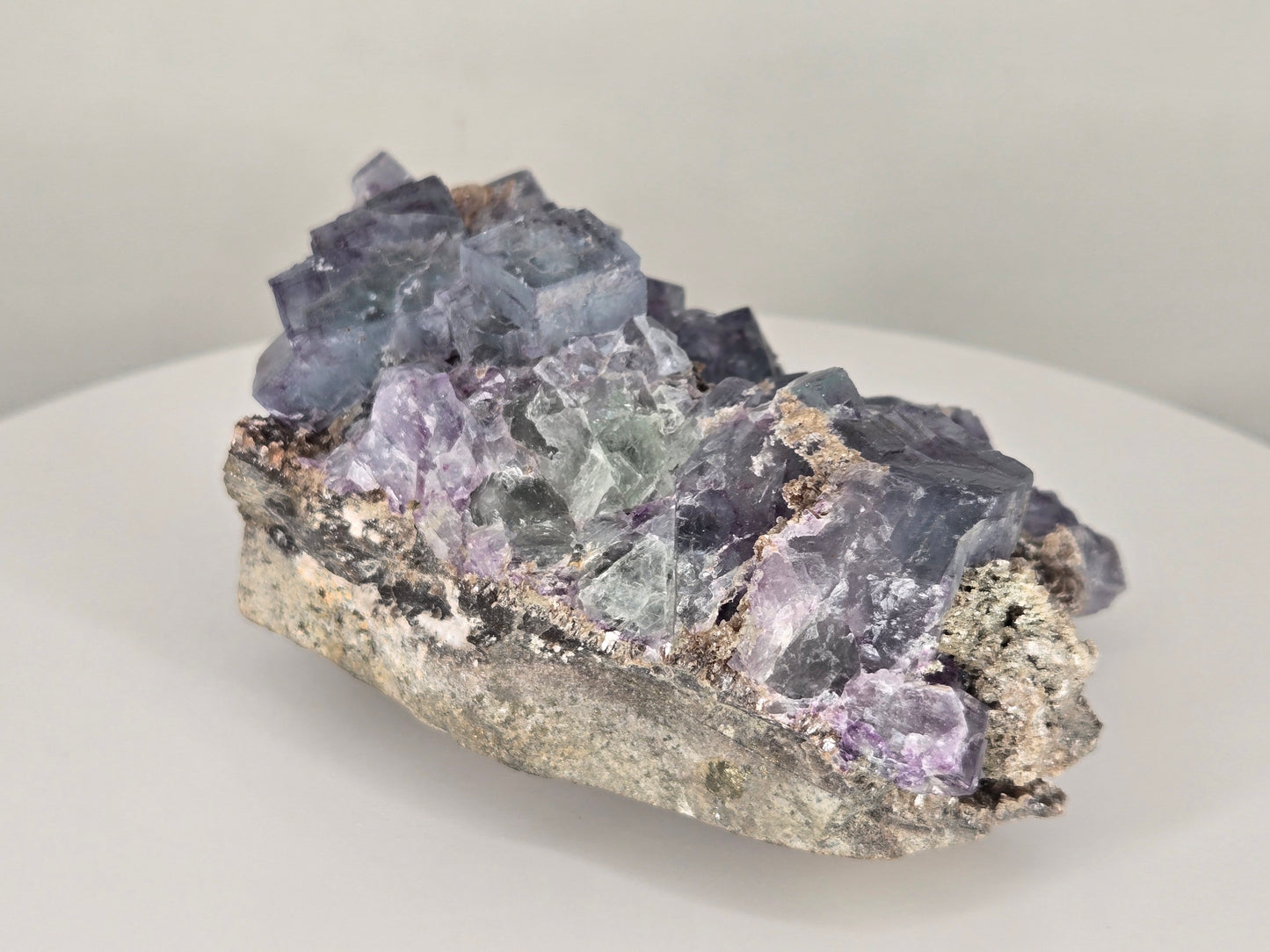 YGX Fluorite w/ Arsenopyrite and Mica