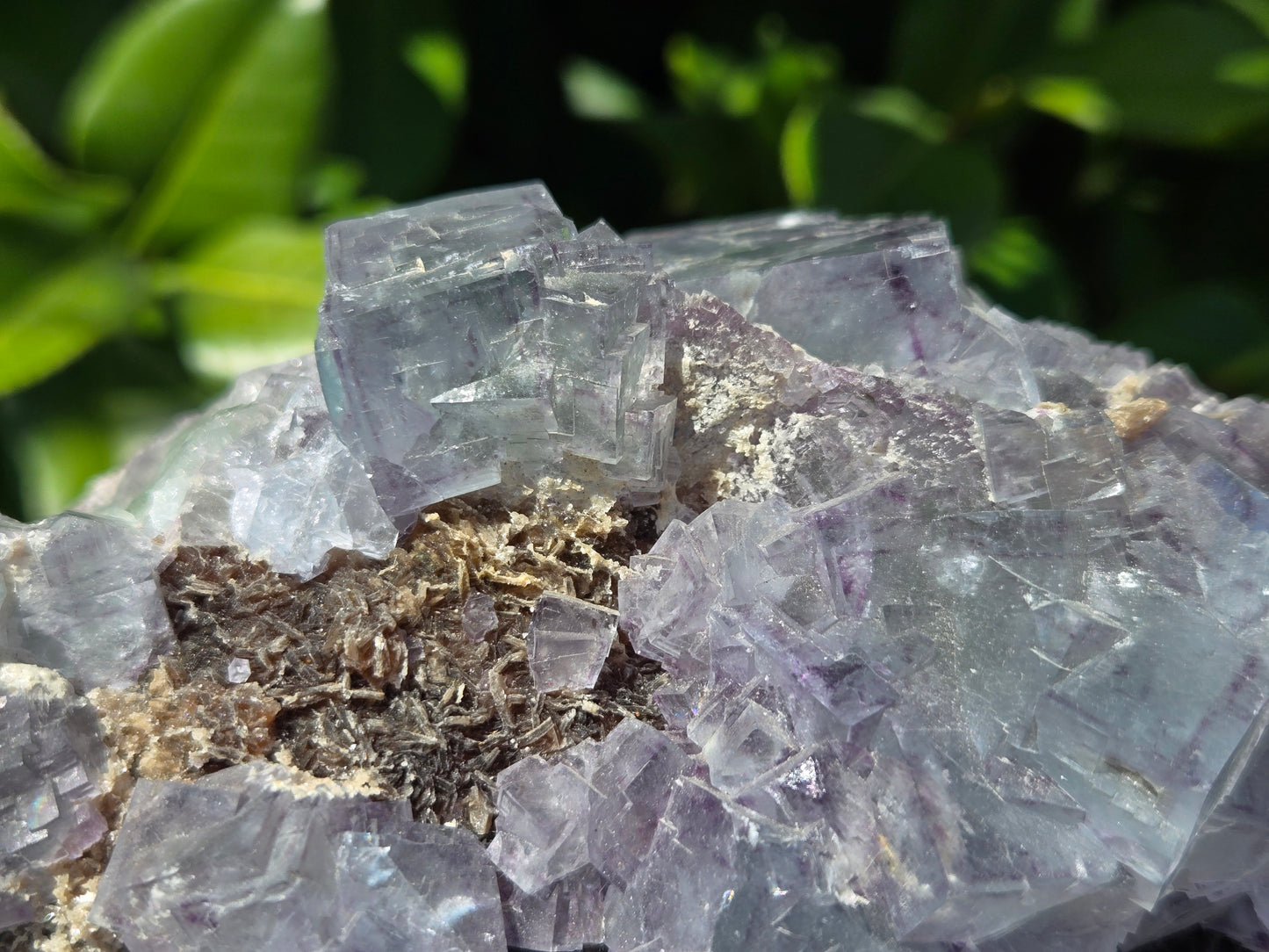 YGX Fluorite w/ Arsenopyrite and Mica