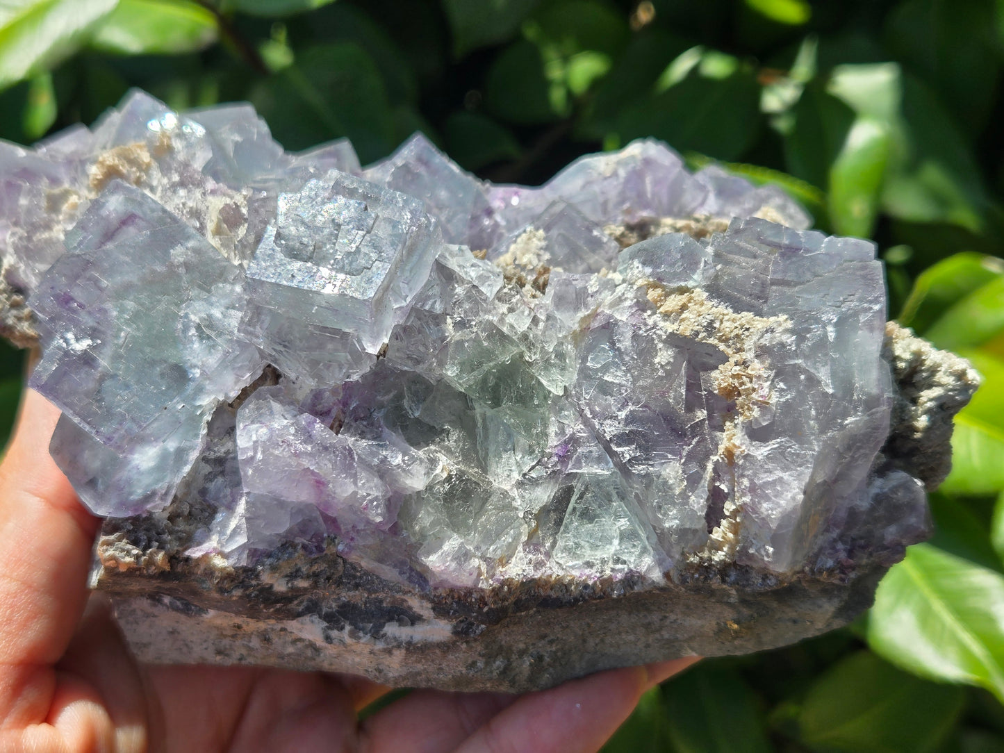 YGX Fluorite w/ Arsenopyrite and Mica