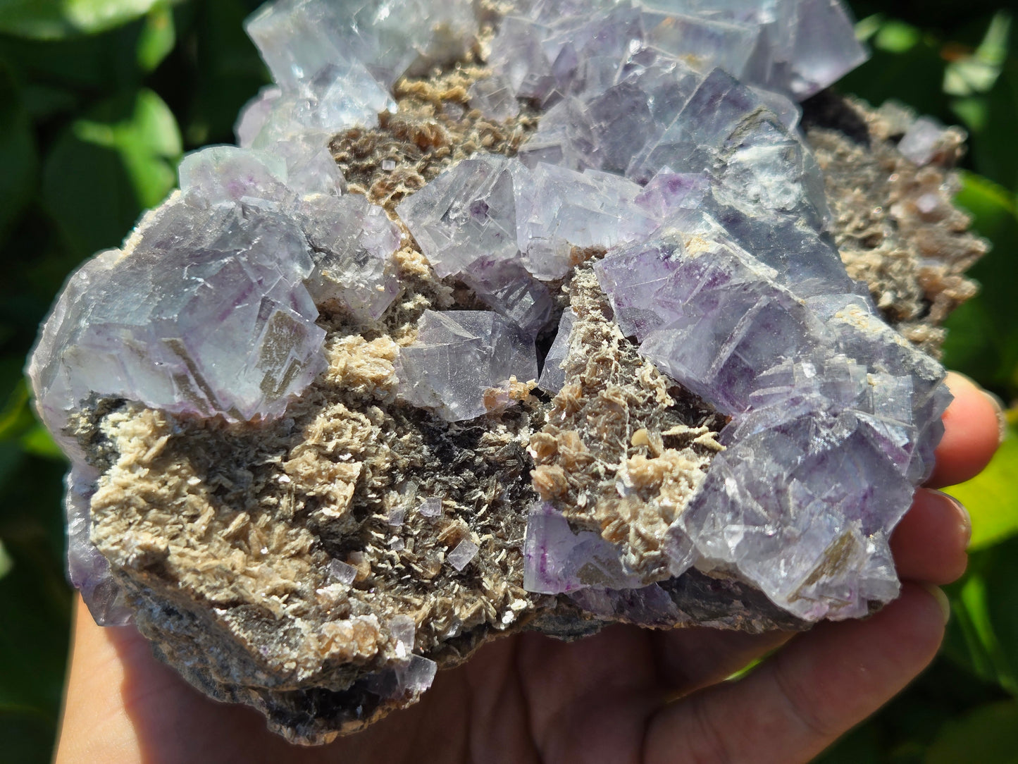 YGX Fluorite w/ Arsenopyrite and Mica