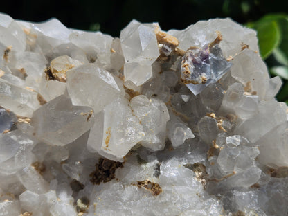 YGX Fluorite on Quartz