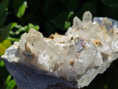 YGX Fluorite on Quartz