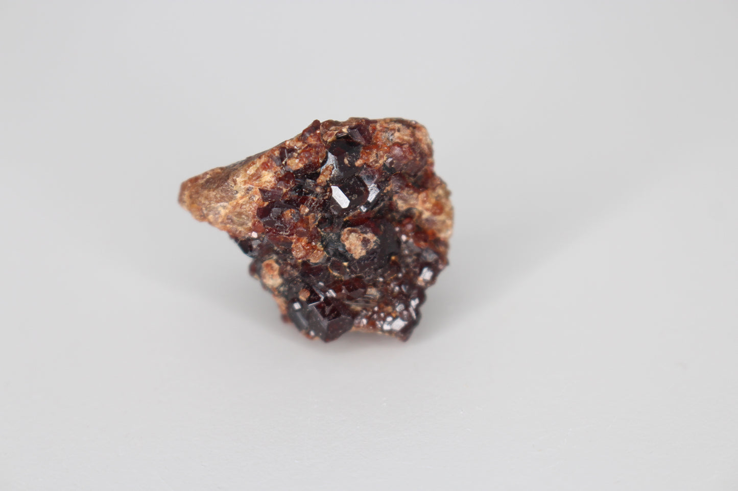 Spessartine Garnet on matrix