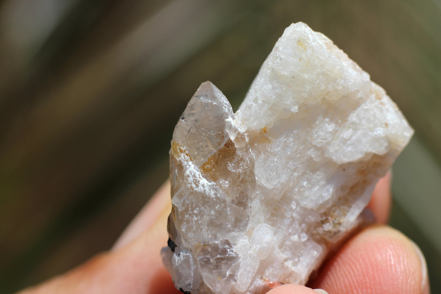 Spessartine Garnet on Feldspar w/ Quartz