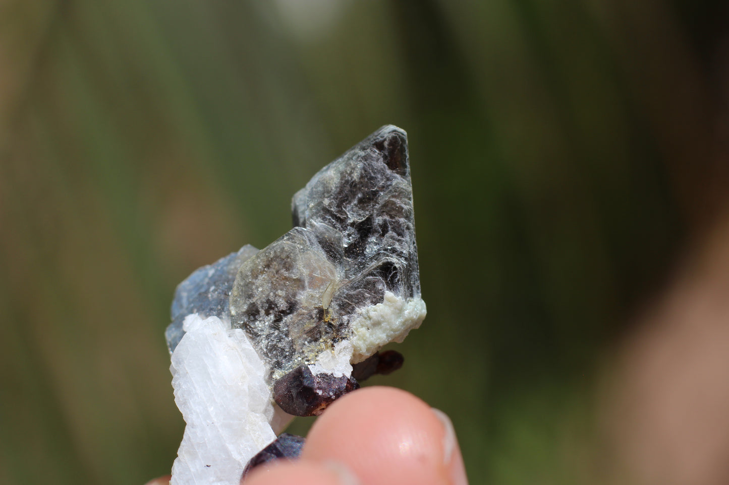 Spessartine Garnet on Feldspar w/ Mica