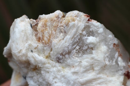 Spessartine Garnet on Feldspar w/ Quartz