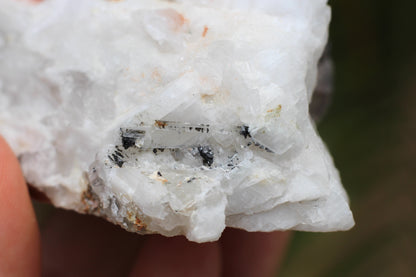 Spessartine Garnet on Quartz w/ Feldspar and Schorl