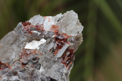 Spessartine Garnets on Quartz w/ Mica