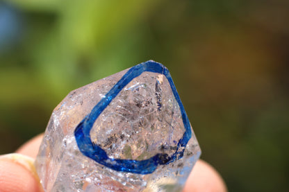 Enhydro Quartz, Double Terminated