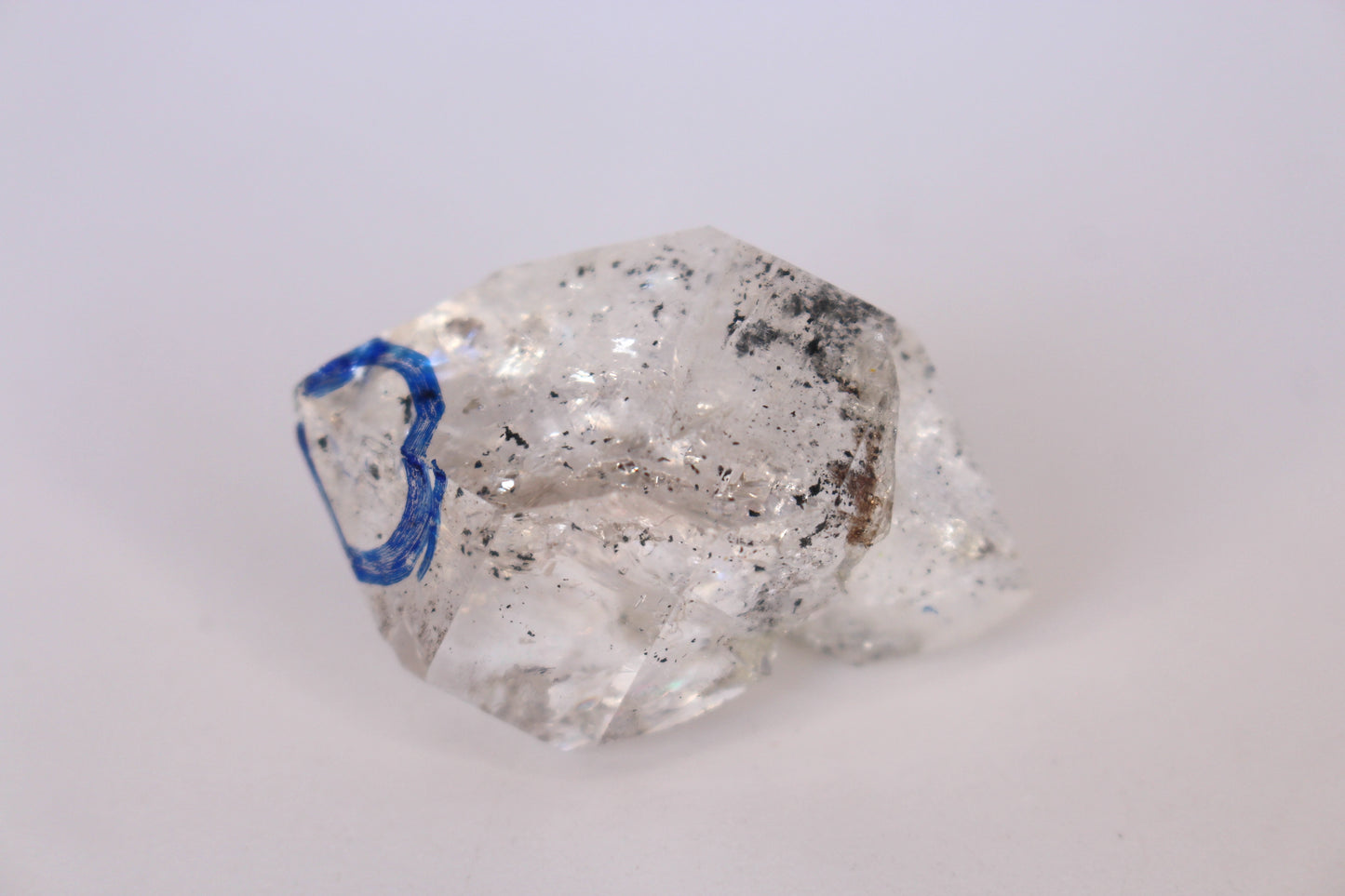 Enhydro Quartz, Double Terminated