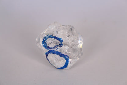 Enhydro Quartz, Double Terminated