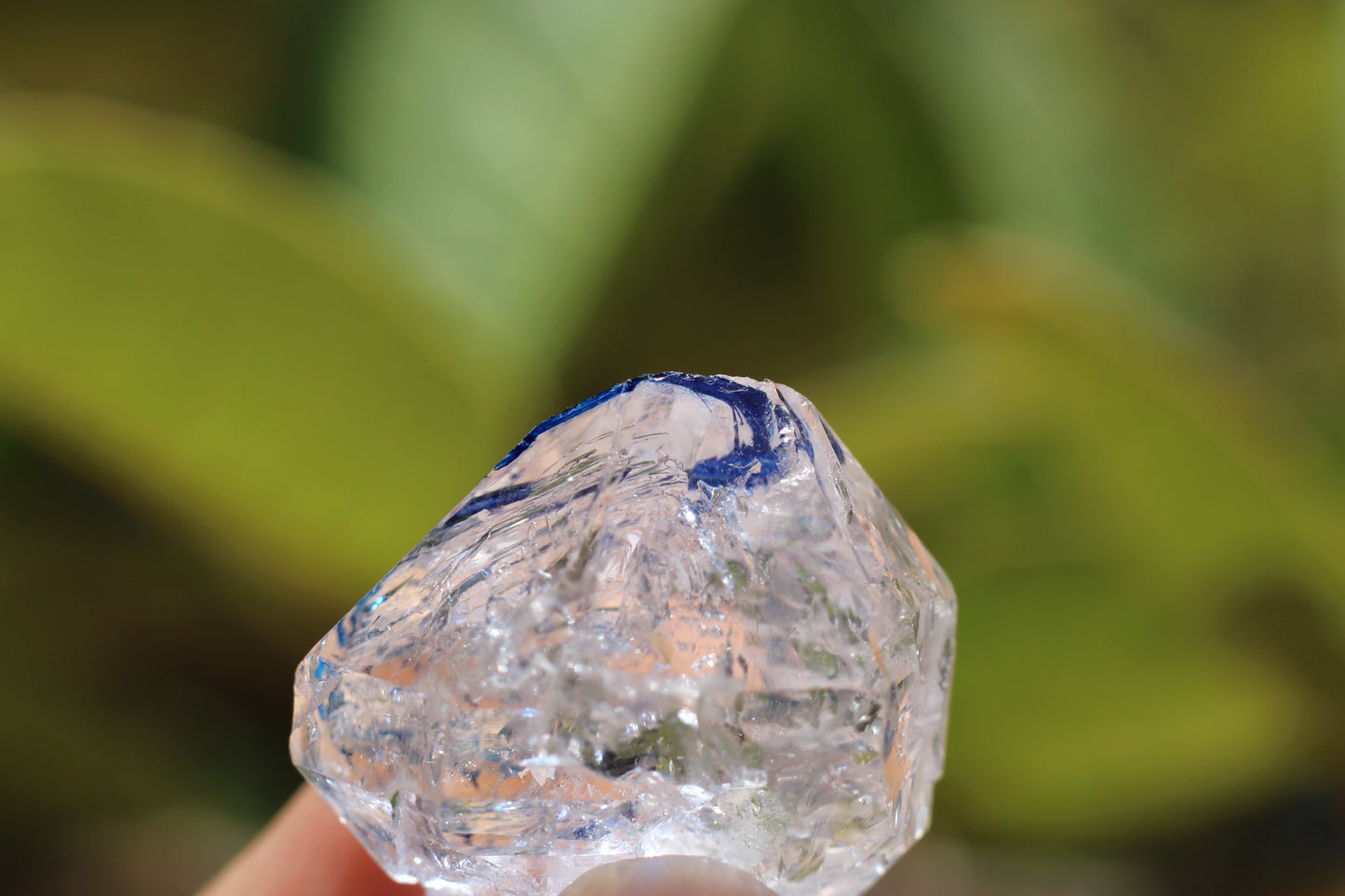 Enhydro Quartz, Double Terminated