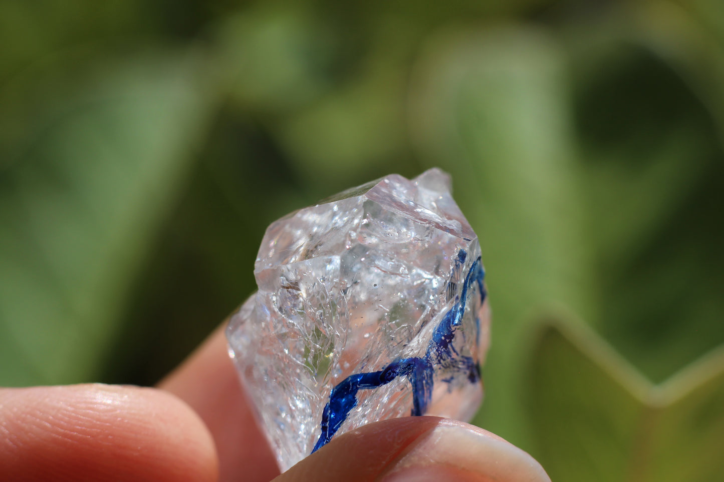 Enhydro Quartz, Double Terminated