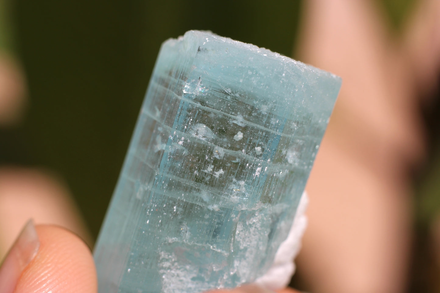 Aquamarine w/ Mica