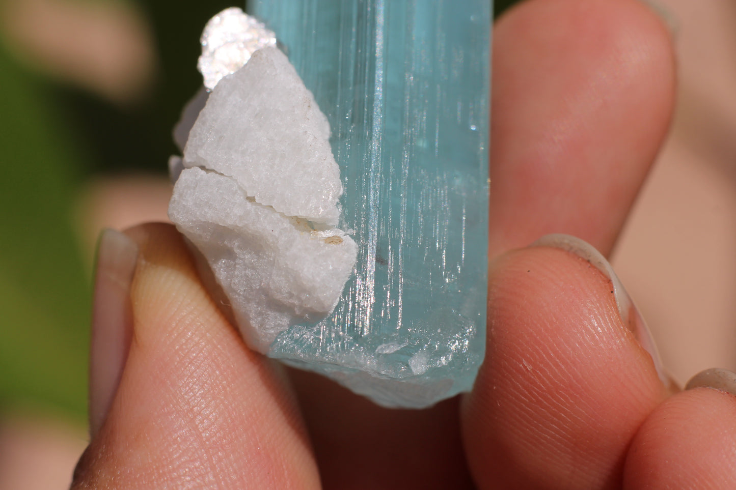 Aquamarine w/ Mica