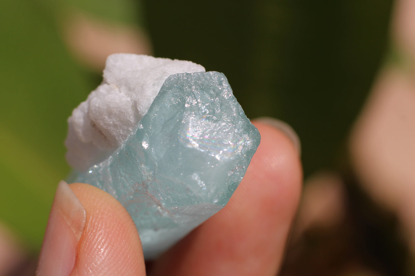 Aquamarine w/ Mica