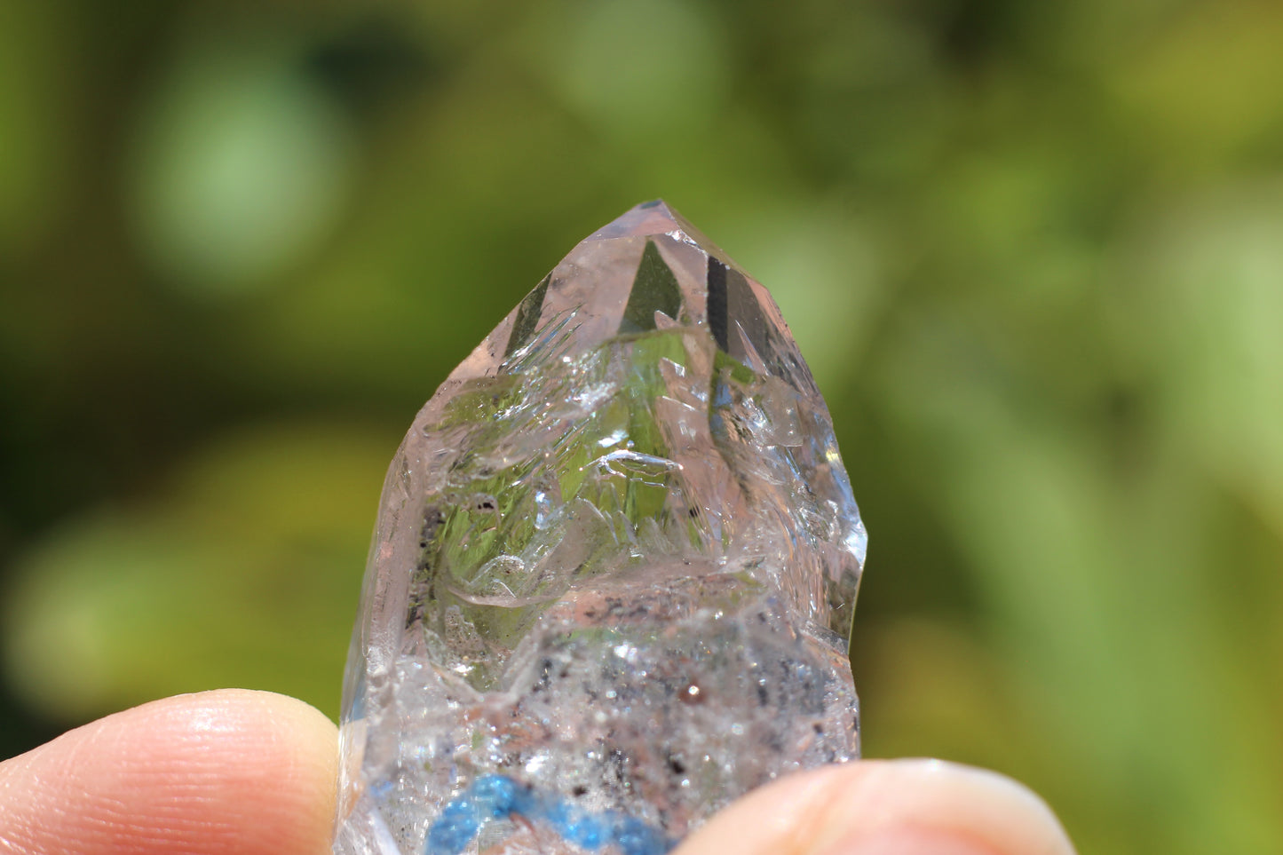 Enhydro Quartz, Double Terminated