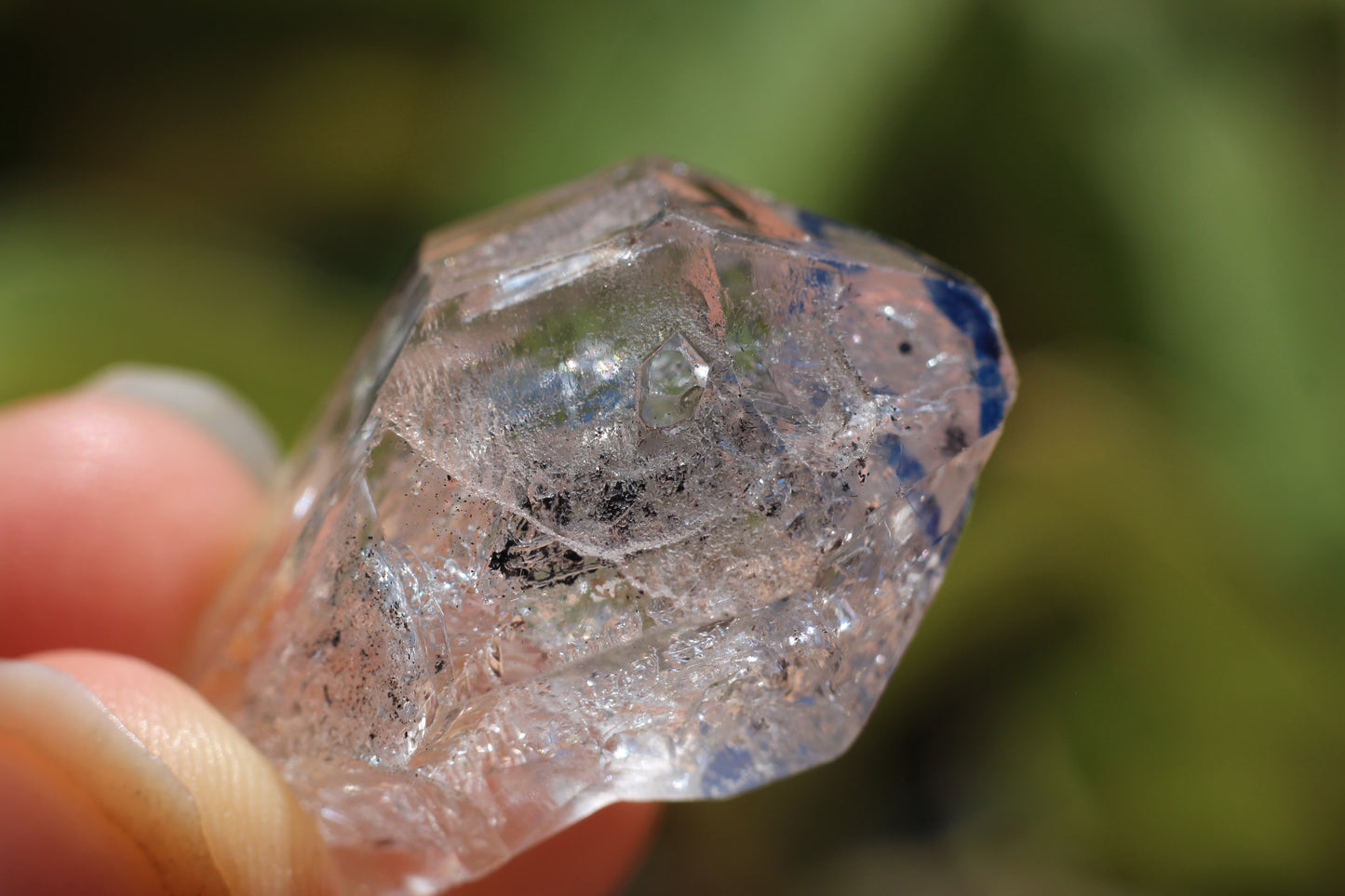 Enhydro Quartz, Double Terminated