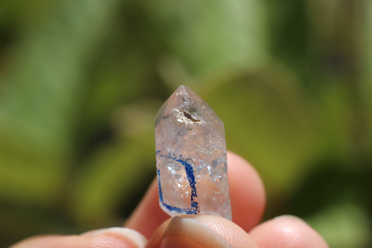 Enhydro Quartz, Double Terminated