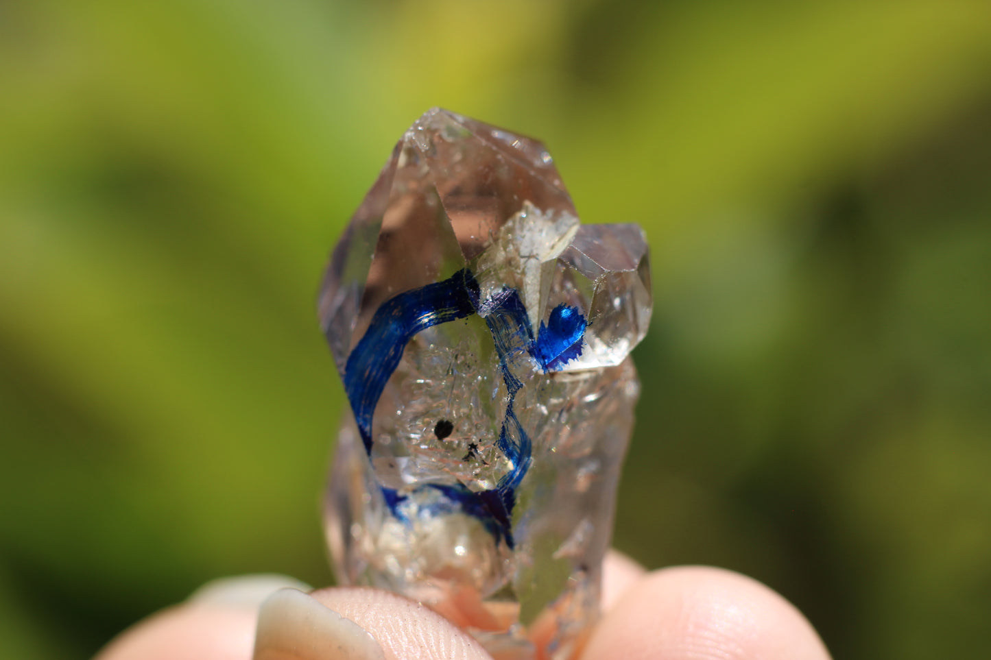 Enhydro Quartz, Double Terminated