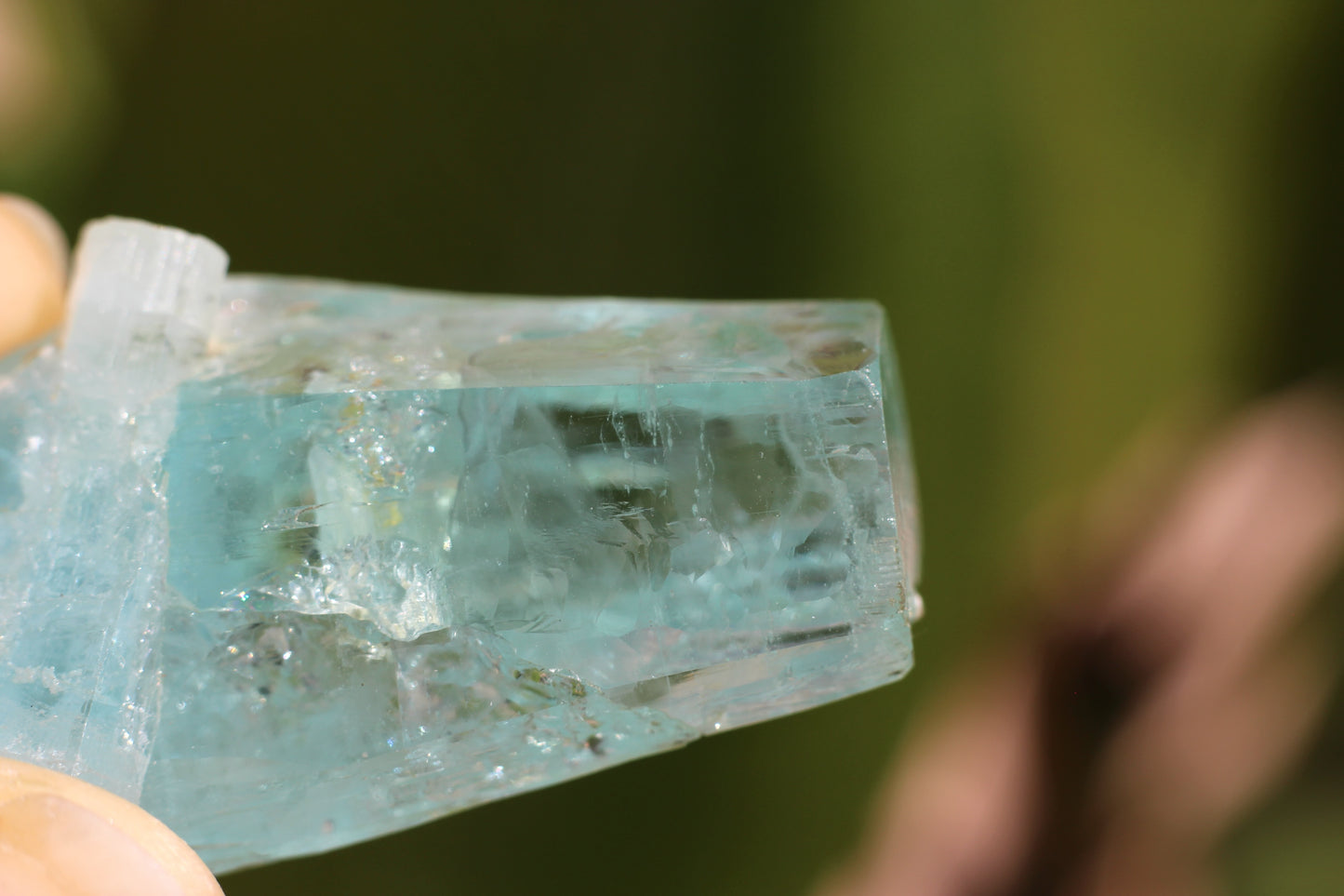 Tapered Aquamarine w/ Mica