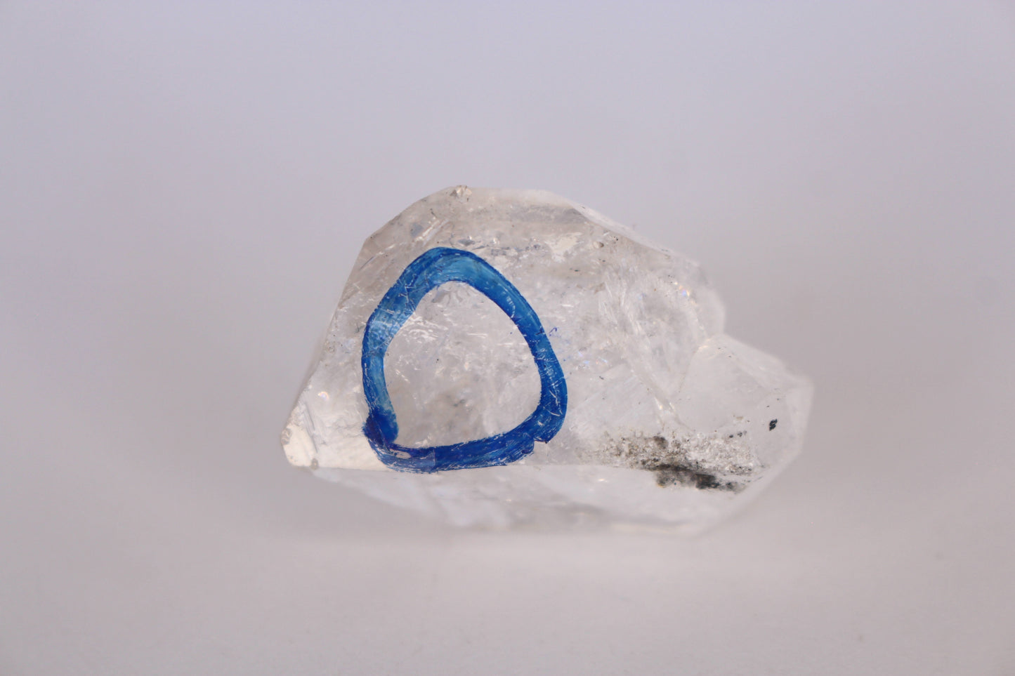 Enhydro Quartz, Double Terminated