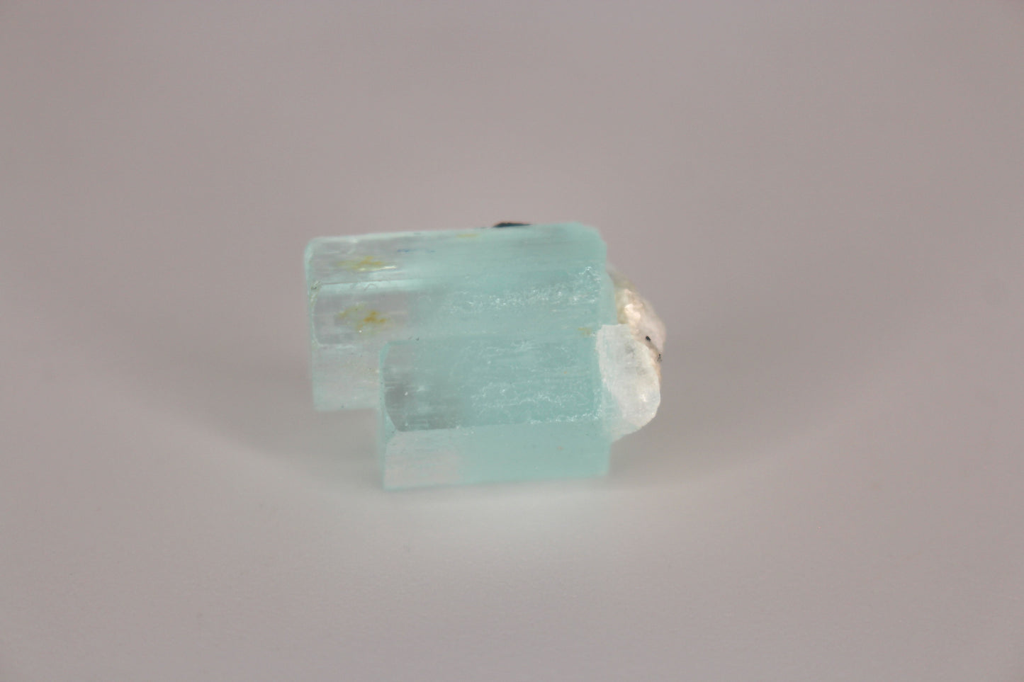 Aquamarine w/ Black Tourmaline