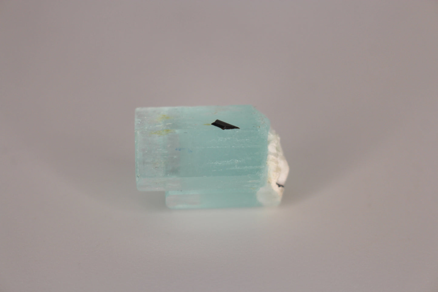 Aquamarine w/ Black Tourmaline