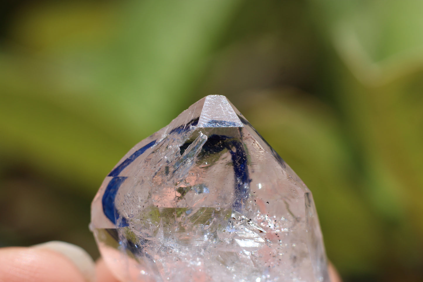 Enhydro Quartz, Double Terminated