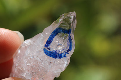 Enhydro Quartz, Double Terminated