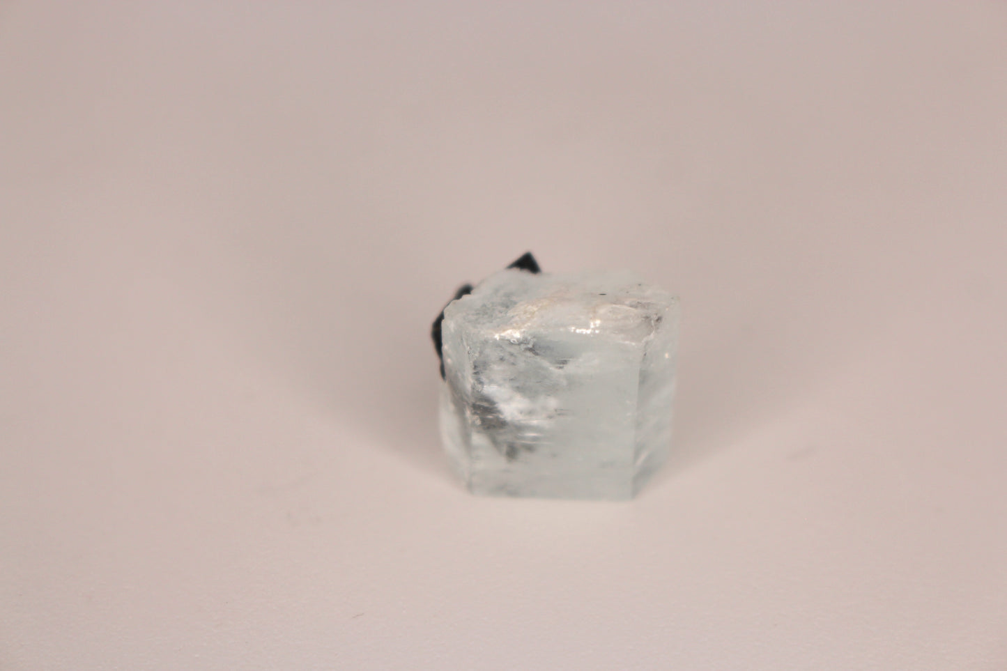 Aquamarine w/ Black Tourmaline