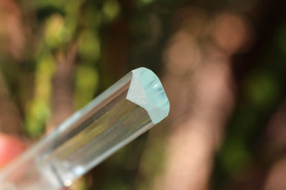 Aquamarine w/ Black Tourmaline Inclusions