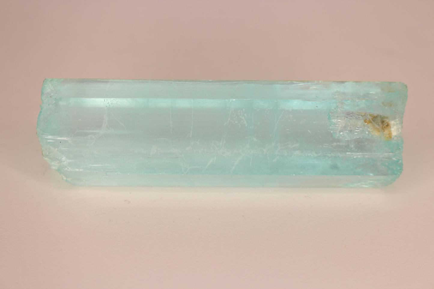 Etched Aquamarine, Double Terminated