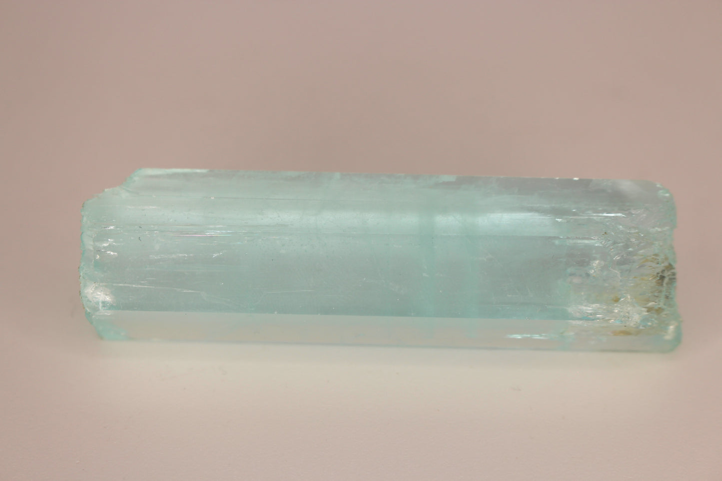 Etched Aquamarine, Double Terminated