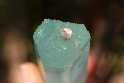 Etched Aquamarine, Double Terminated