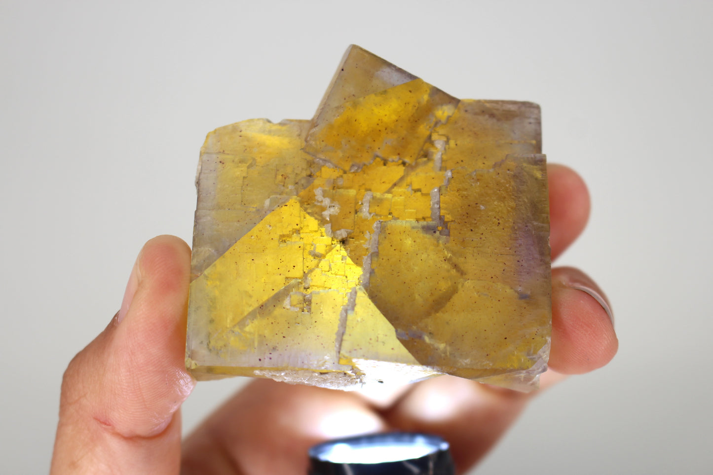 Yellow Fluorite w/ Baryte