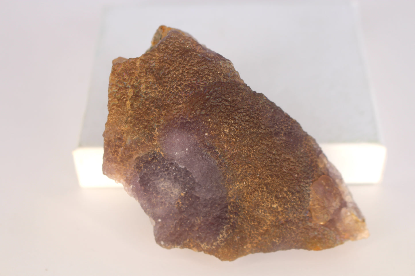 Purple Iridescent Fluorite