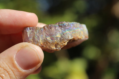 Purple Iridescent Fluorite