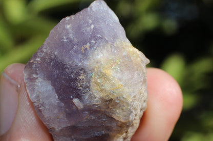 Purple Iridescent Fluorite