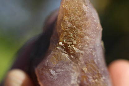 Purple Iridescent Fluorite