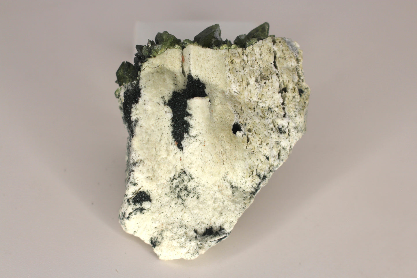 Green Sphene on Matrix