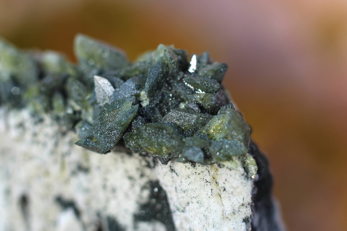 Green Sphene on Matrix