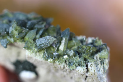 Green Sphene on Matrix