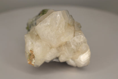 Green Sphene w/ Clear Calcite