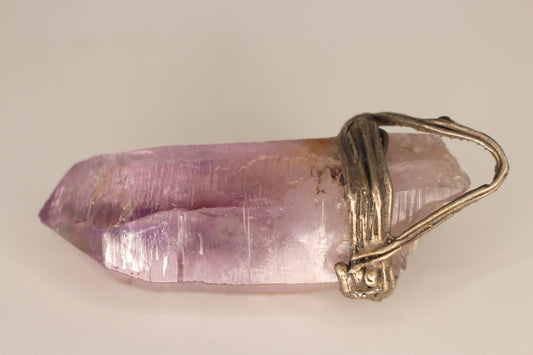 Vera Cruz Amethyst as a Pendant with Real Silver